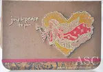 Two angel Christmas cards made with the same Penny Black angel rubber stamp. Same Christmas greetings but with a different look.
