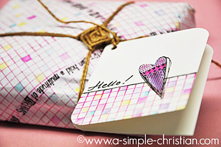 DIY Gift Wraps with Heart